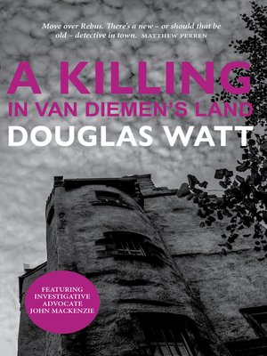 cover image of A Killing in Van Diemen's Land